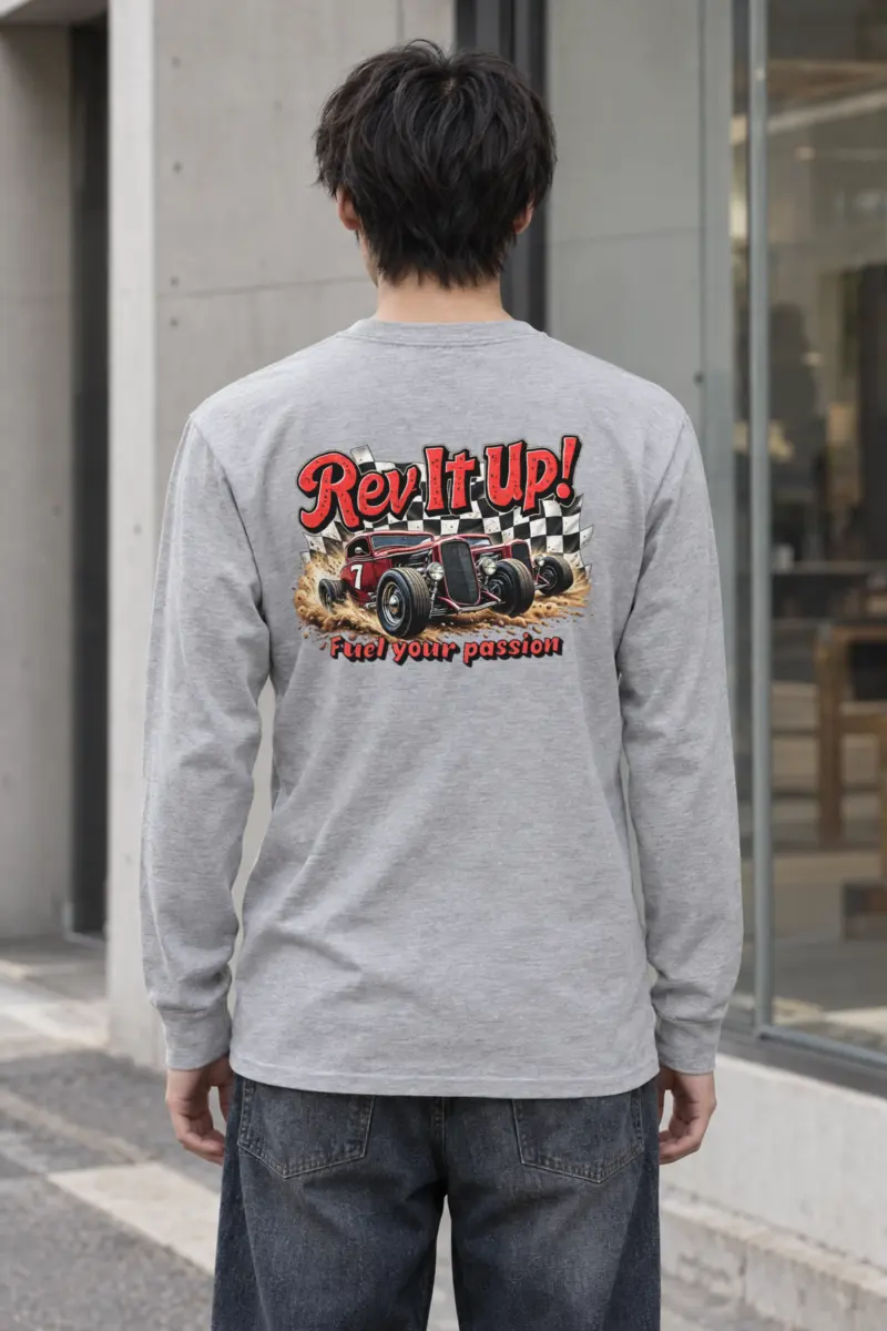 "Rev It Up" Unisex Longsleeve T-shirt