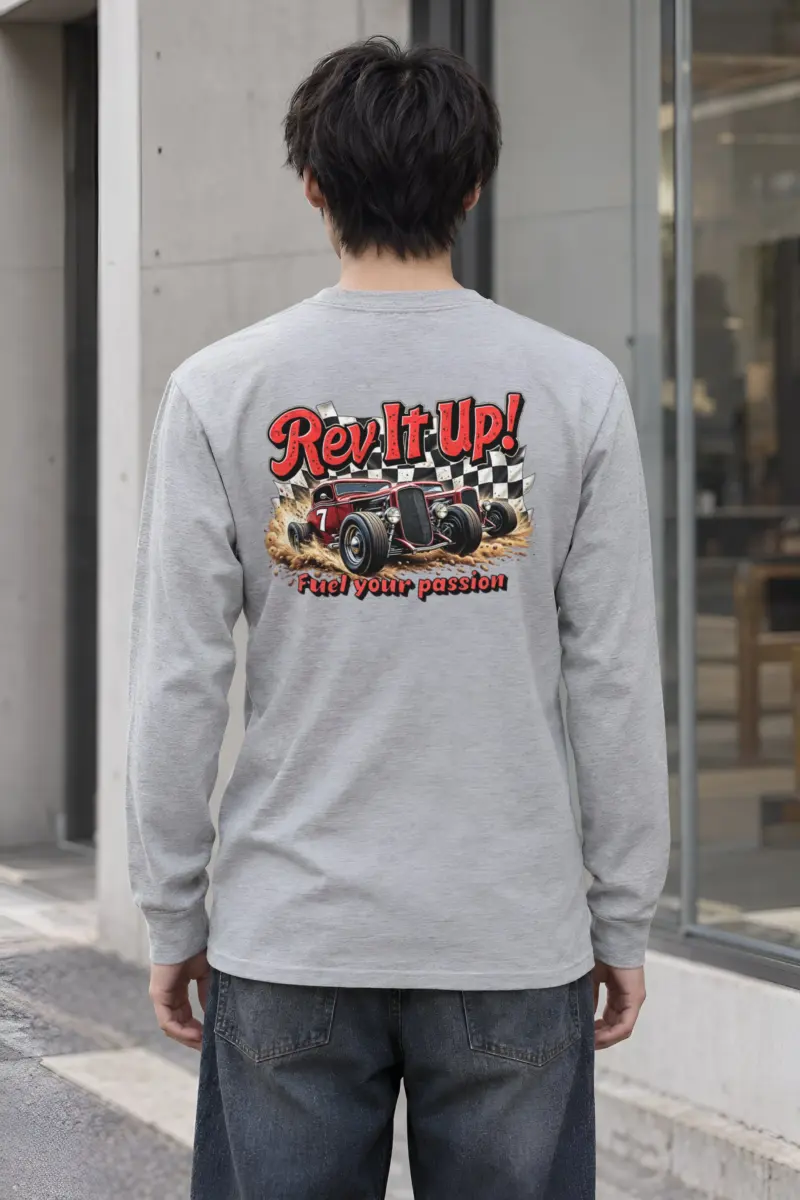 "Rev It Up" Unisex Longsleeve T-shirt