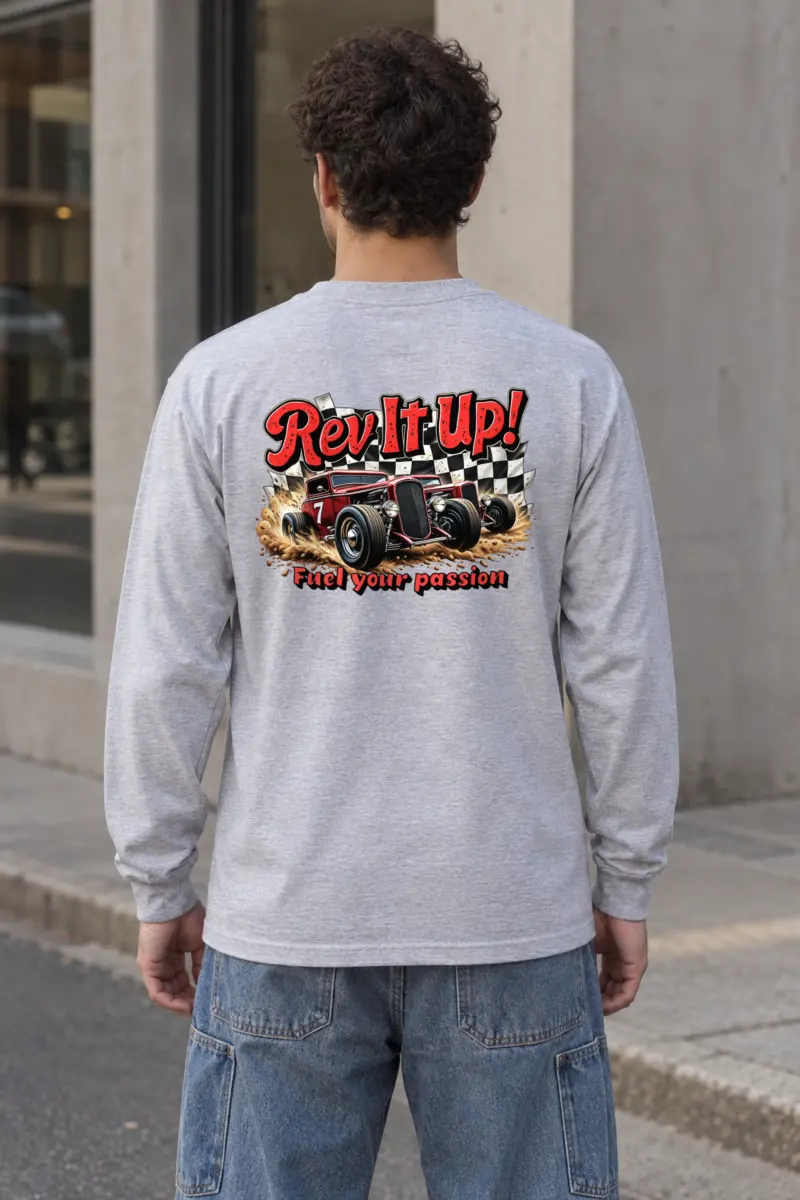 "Rev It Up" Unisex Longsleeve T-shirt
