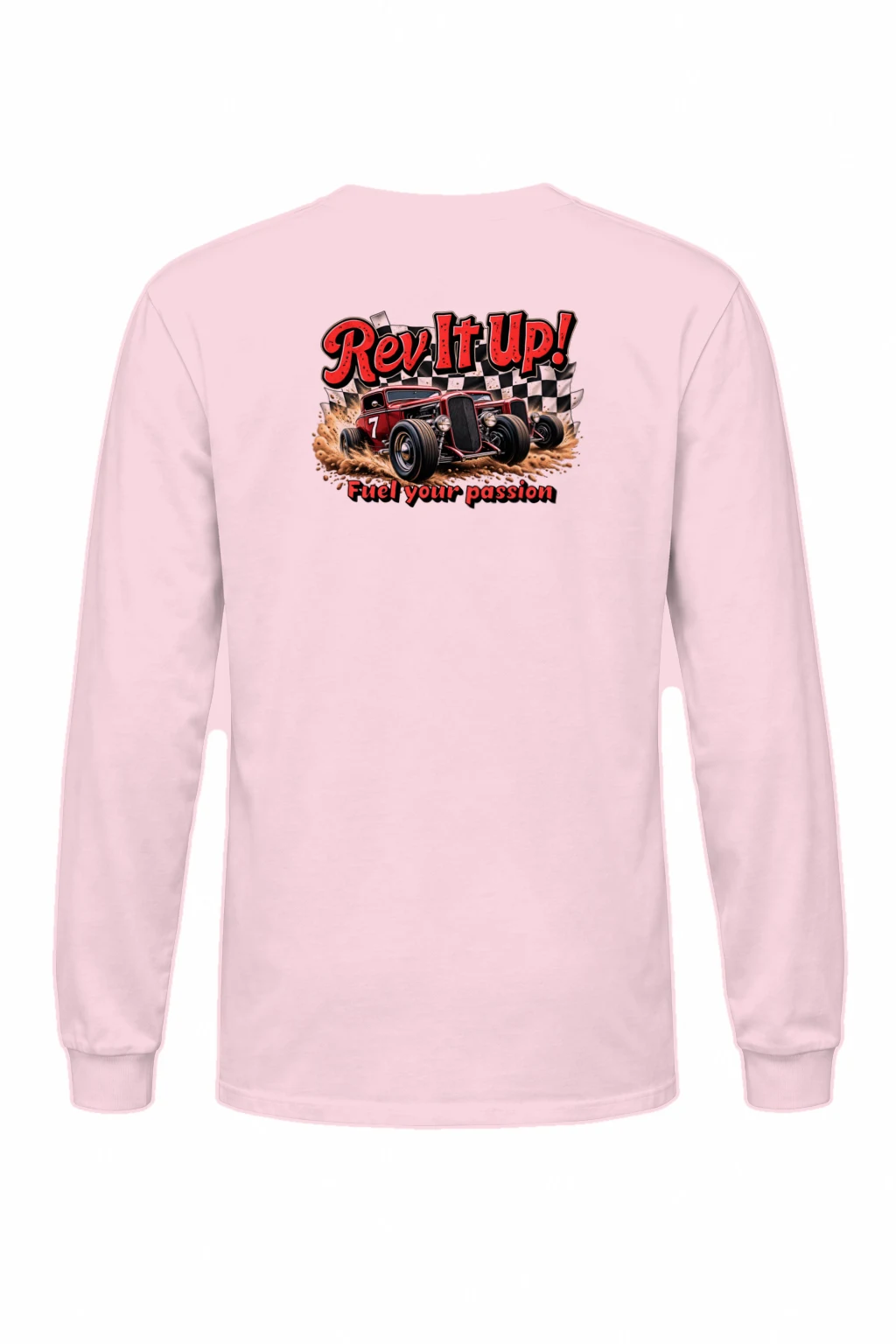 "Rev It Up" Unisex Longsleeve T-shirt | Gildan 2400