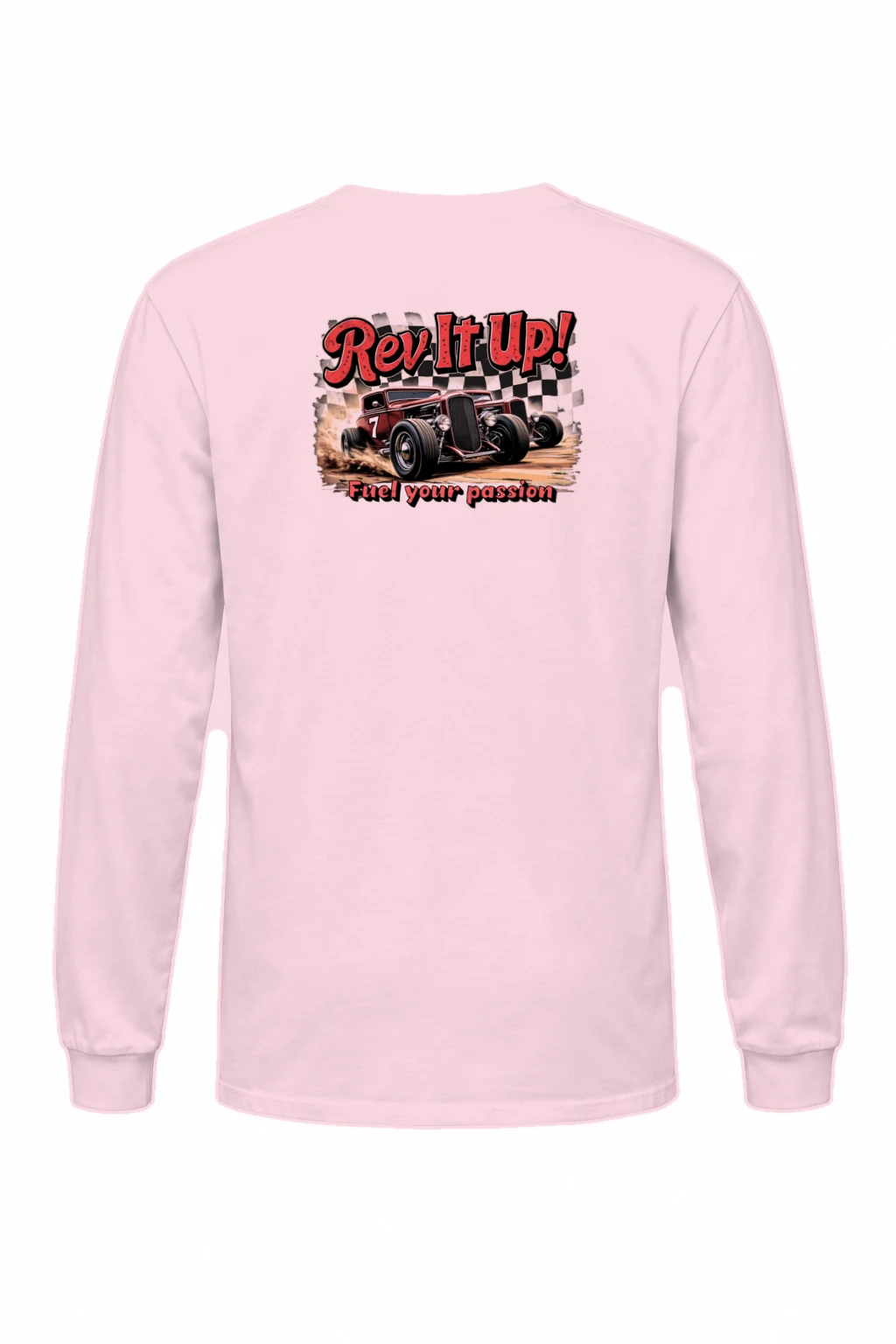 "Rev It Up" Unisex Longsleeve T-shirt | Gildan 2400