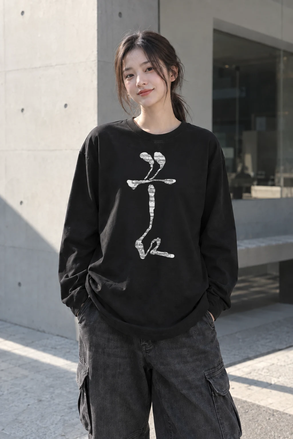 "Rêver! Notes" Unisex Longsleeve T-shirt | Gildan 2400