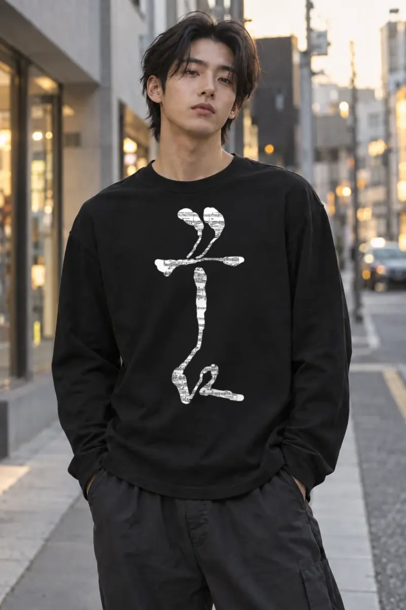 “Rêver! Notes” Unisex Longsleeve T-shirt | Gildan 2400