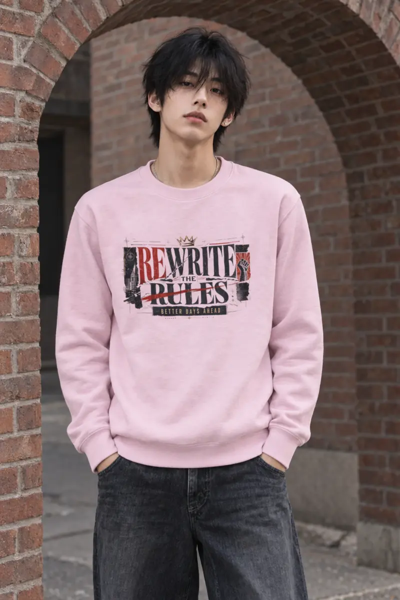 "Rewrite The Rules" Heavy Blend Unisex Crewneck Sweatshirt