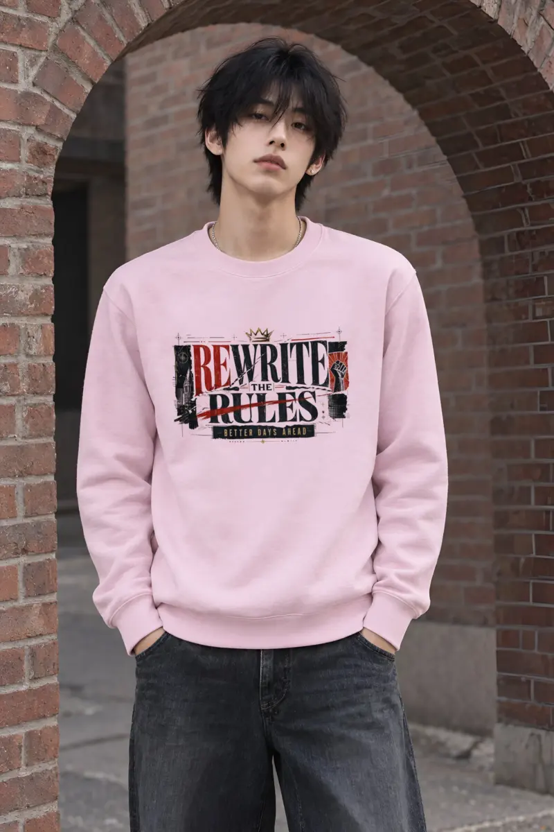"Rewrite The Rules" Heavy Blend Unisex Crewneck Sweatshirt