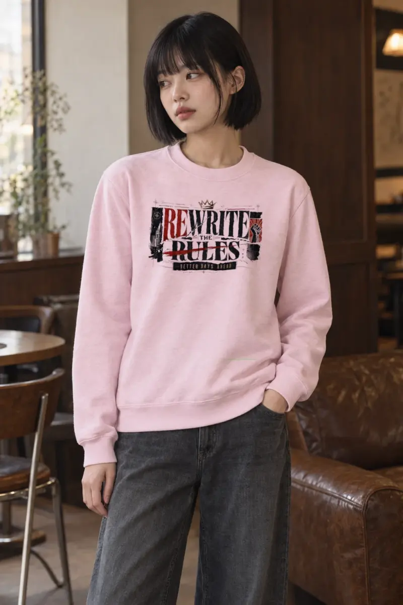 "Rewrite The Rules" Heavy Blend Unisex Crewneck Sweatshirt
