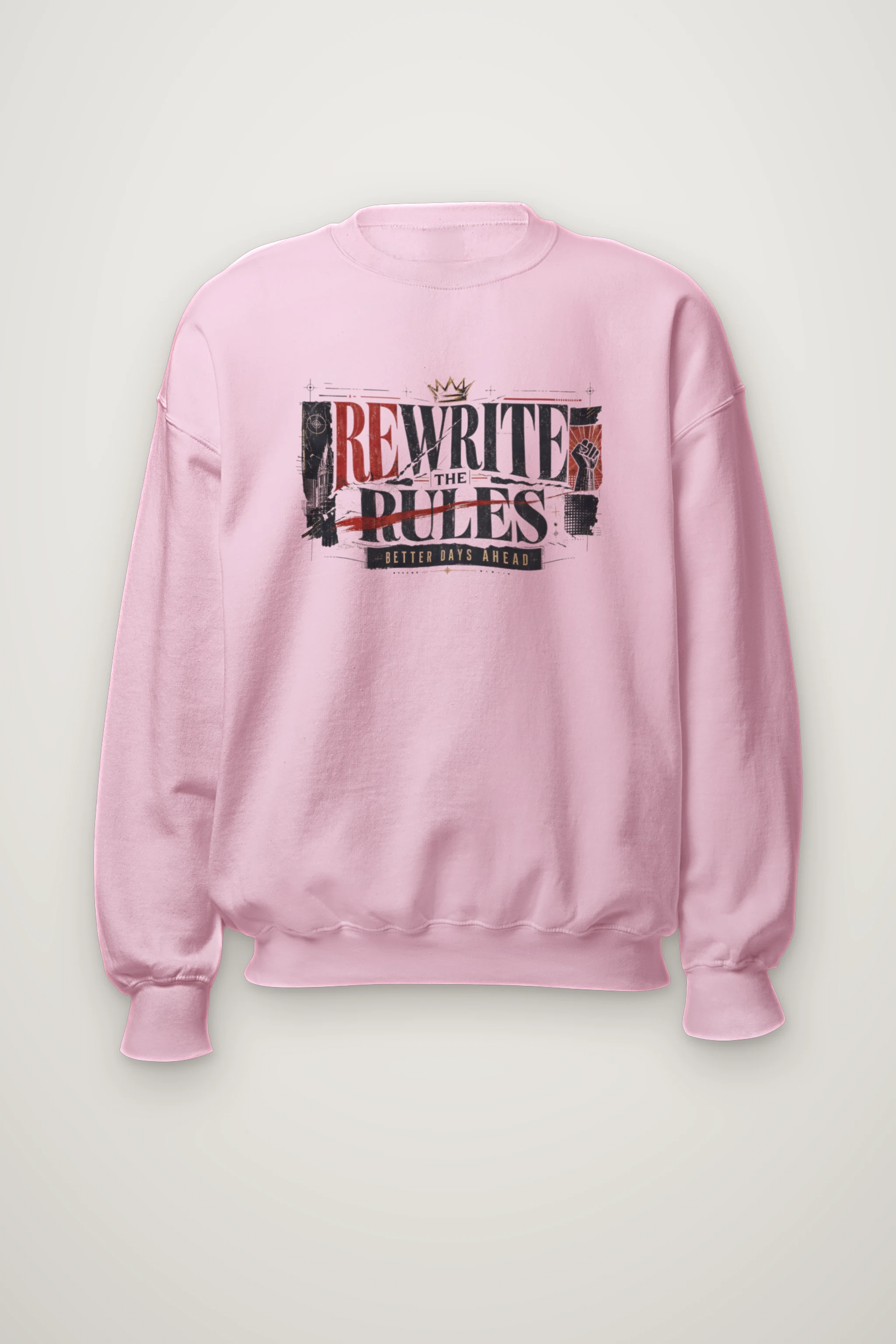 "Rewrite The Rules" Heavy Blend Unisex Crewneck Sweatshirt