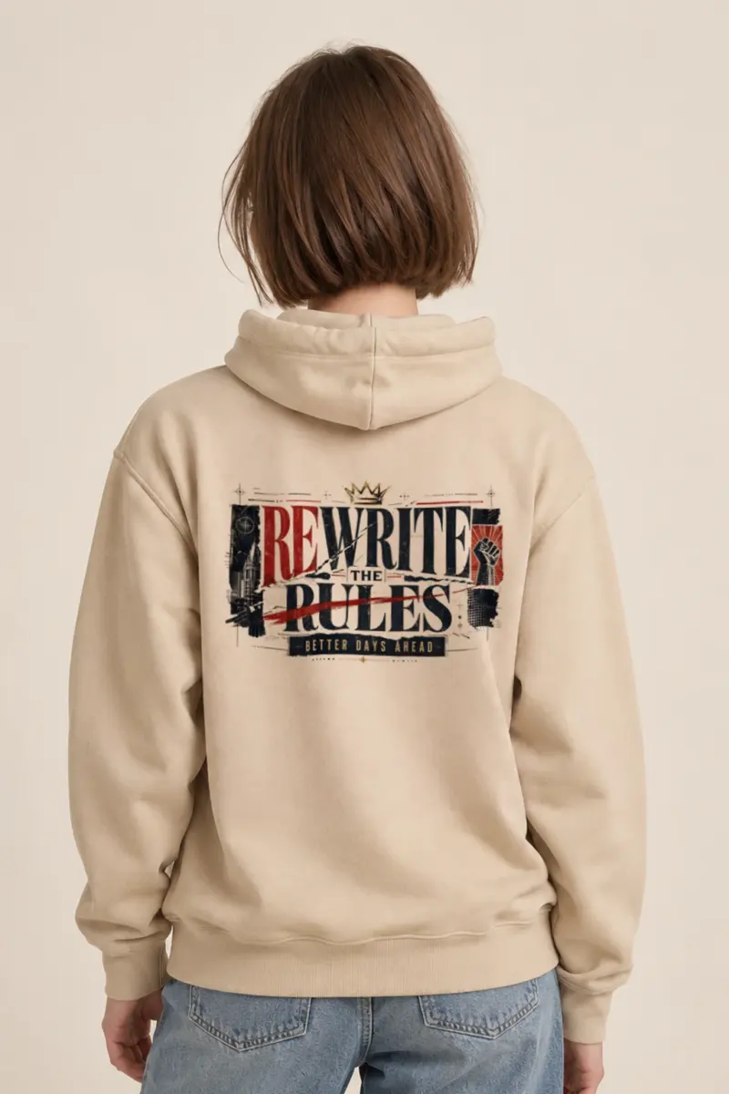 "Rewrite The Rules" Heavy Blend Unisex Pullover Hoodie