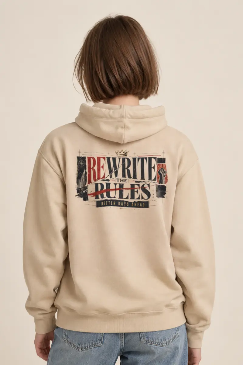 "Rewrite The Rules" Heavy Blend Unisex Pullover Hoodie