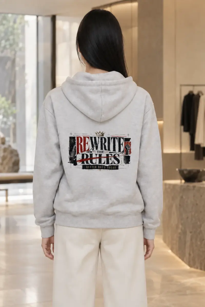 "Rewrite The Rules" Heavy Blend Unisex Pullover Hoodie | Gildan 18500