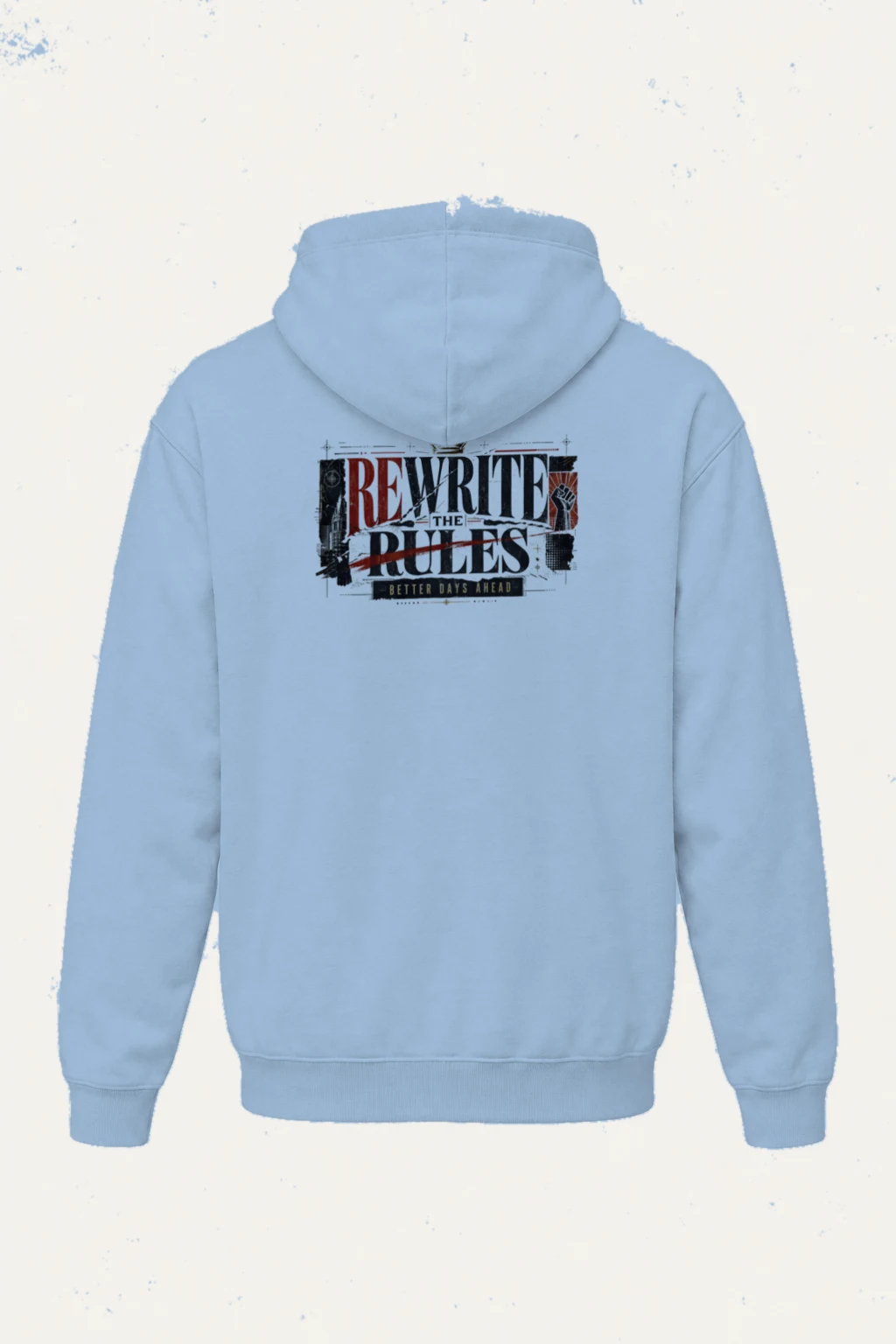 "Rewrite The Rules" Heavy Blend Unisex Pullover Hoodie | Gildan 18500