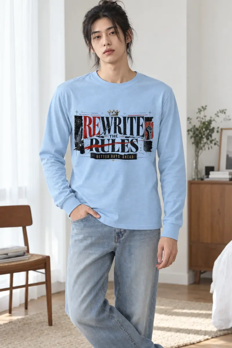 "Rewrite The Rules" Unisex Longsleeve T-shirt