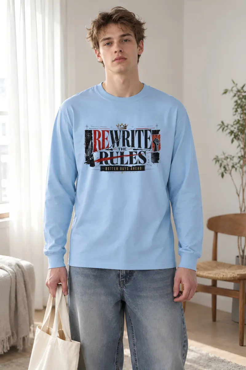 "Rewrite The Rules" Unisex Longsleeve T-shirt