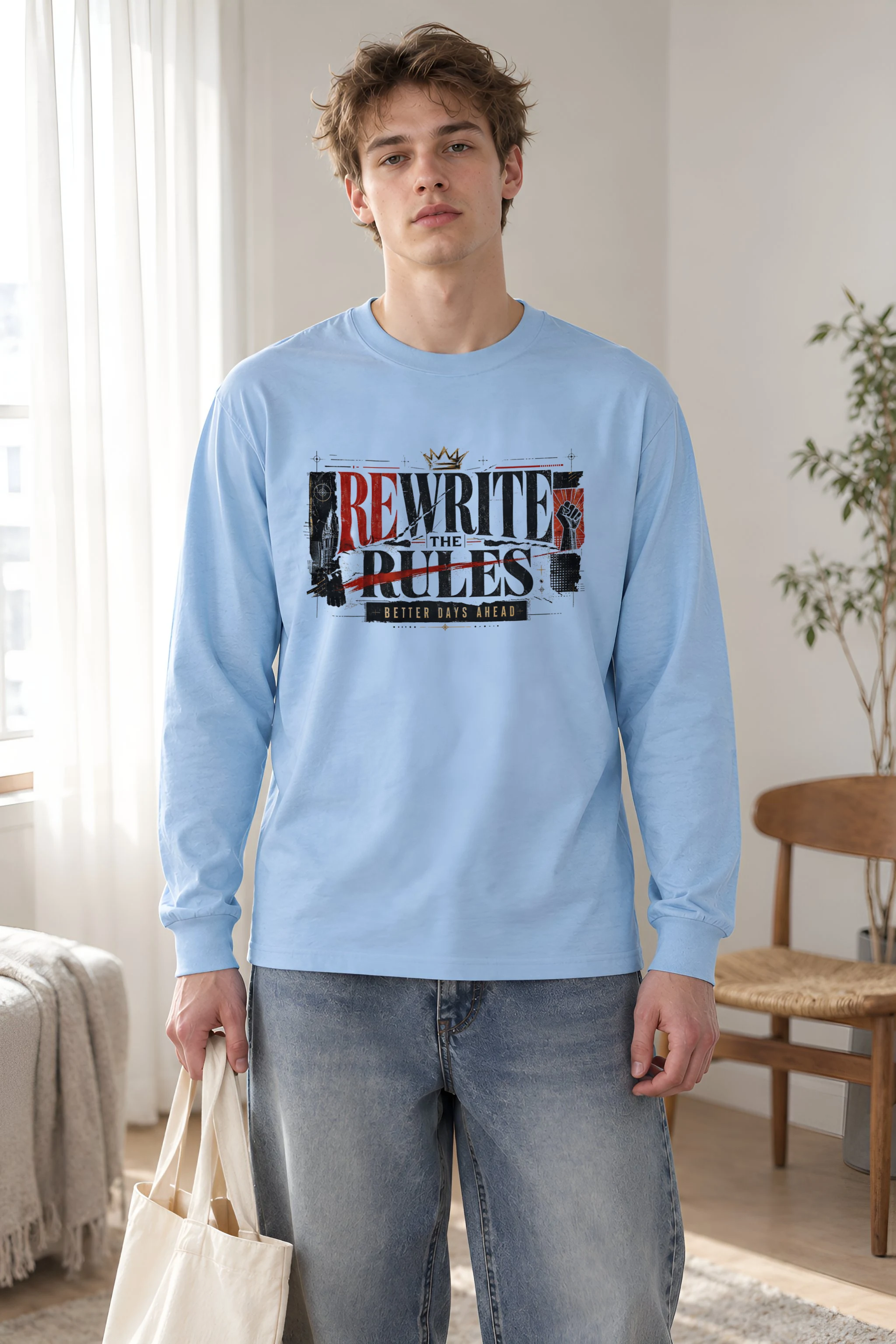 "Rewrite The Rules" Unisex Longsleeve T-shirt