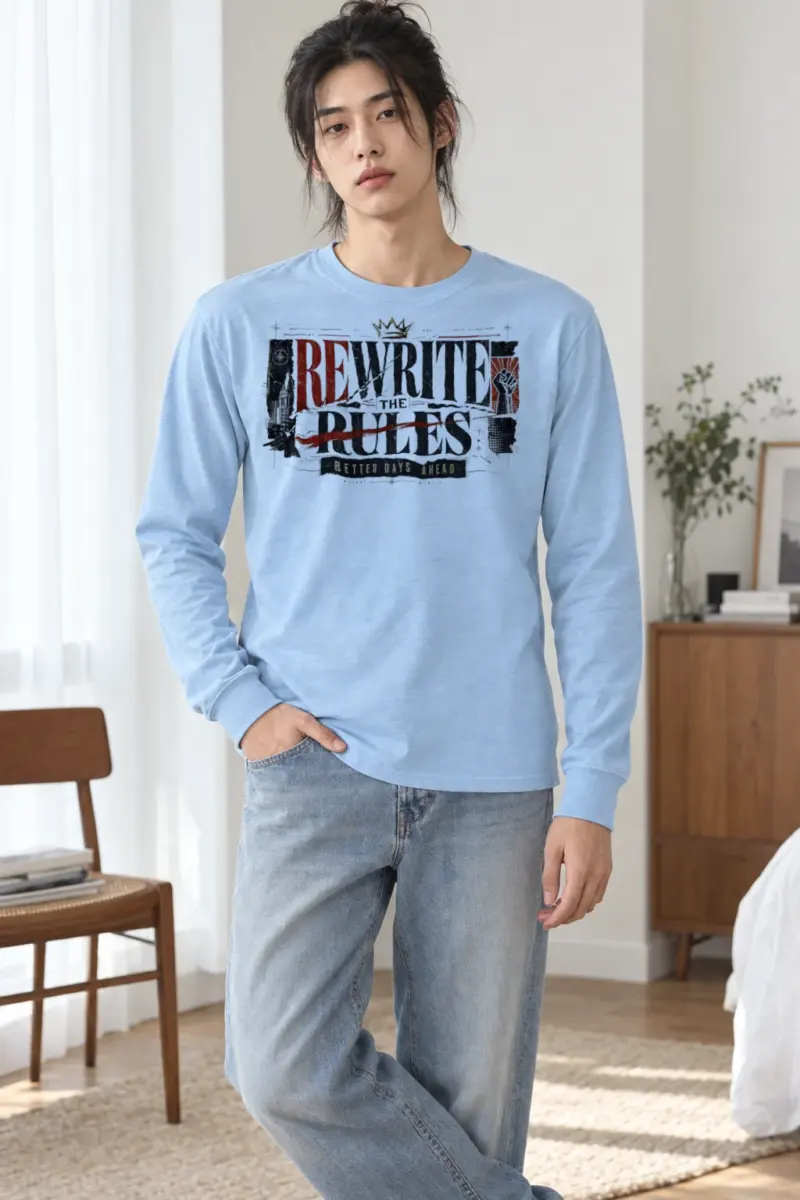 "Rewrite The Rules" Unisex Longsleeve T-shirt