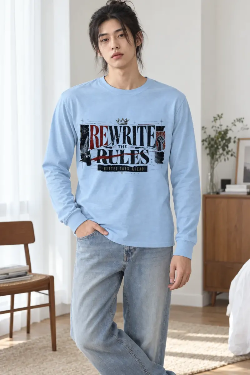 "Rewrite The Rules" Unisex Longsleeve T-shirt