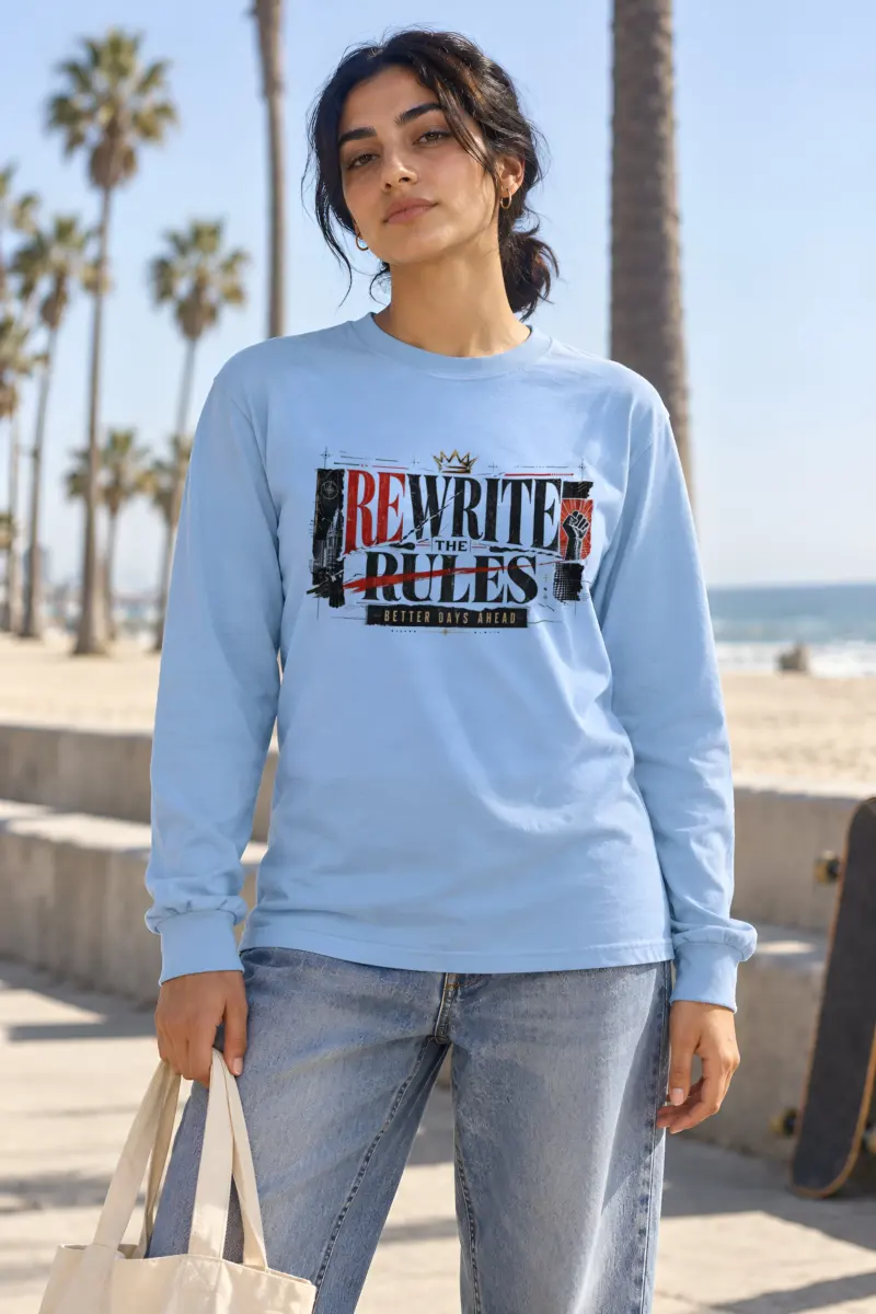 "Rewrite The Rules" Unisex Longsleeve T-shirt