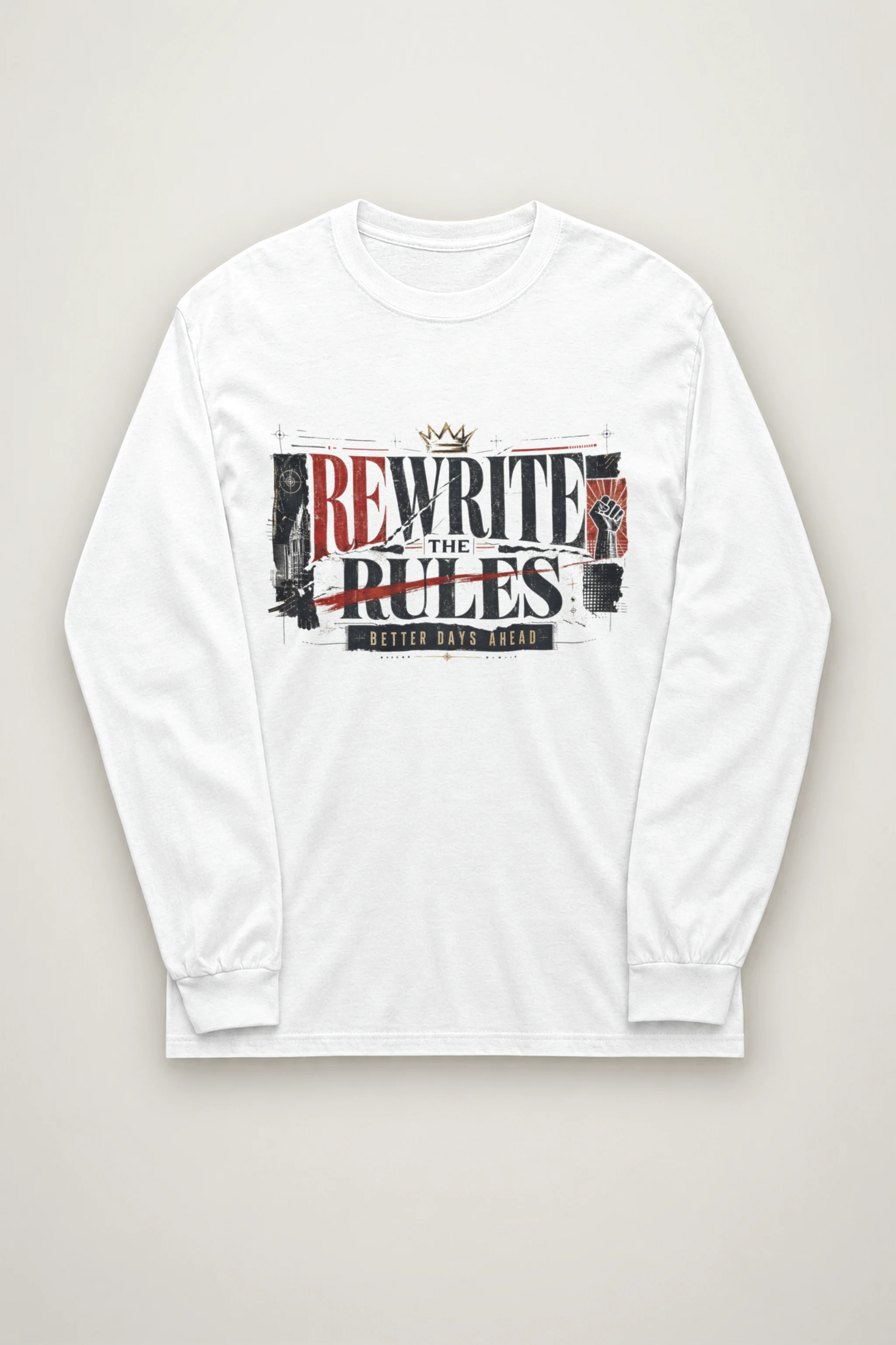 "Rewrite The Rules" Unisex Longsleeve T-shirt