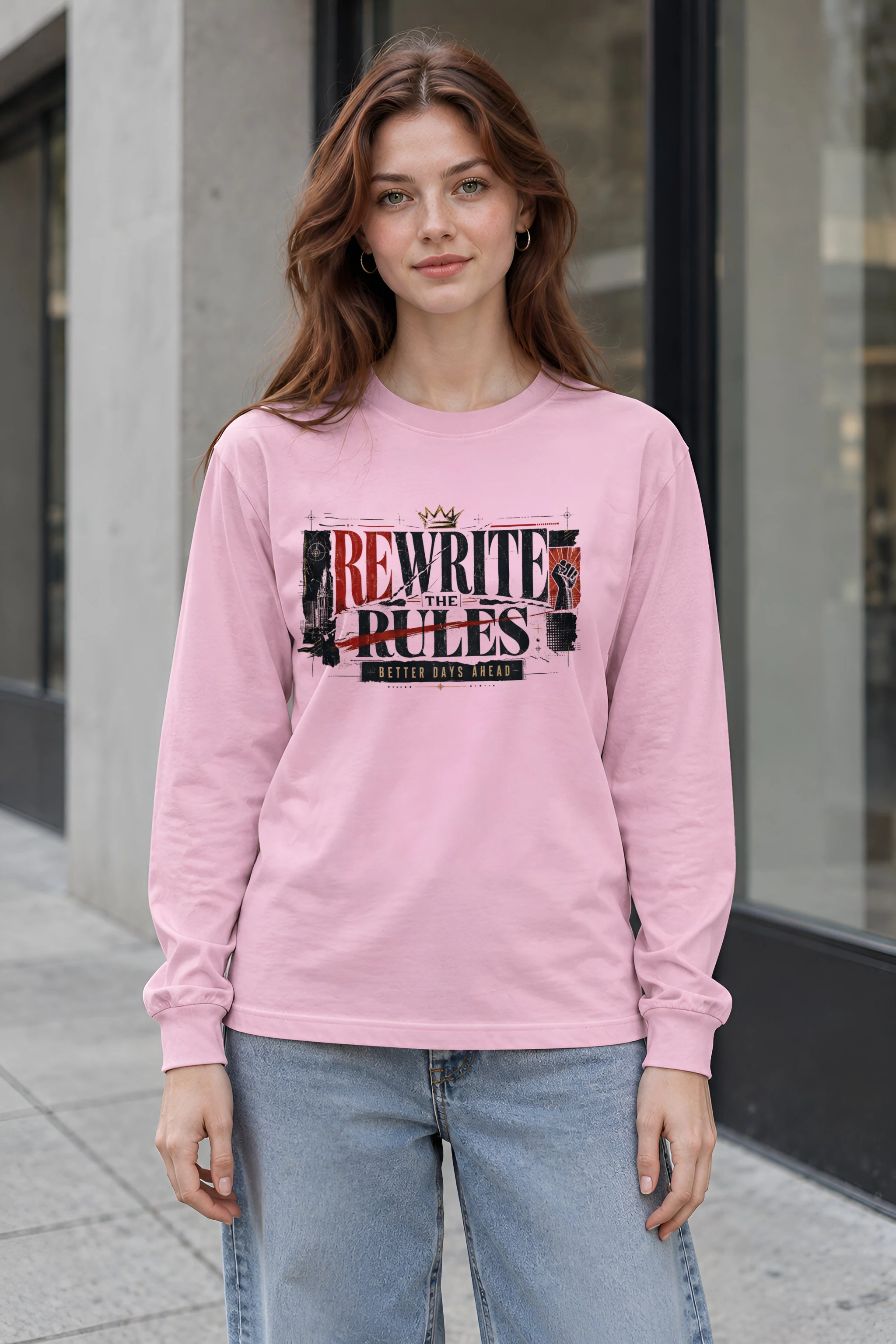 "Rewrite The Rules" Unisex Longsleeve T-shirt