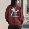 "Rhino Coffee Break" Heavy Blend Unisex Crewneck Sweatshirt | Gildan 18000