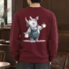 "Rhino Coffee Break" Heavy Blend Unisex Crewneck Sweatshirt