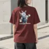 "Rhino Coffee Break" Heavyweight Unisex Crewneck T-shirt | Gildan 5000