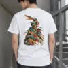 "Children on Ribboned Rock" Heavyweight Unisex Crewneck T-shirt | Gildan 5000