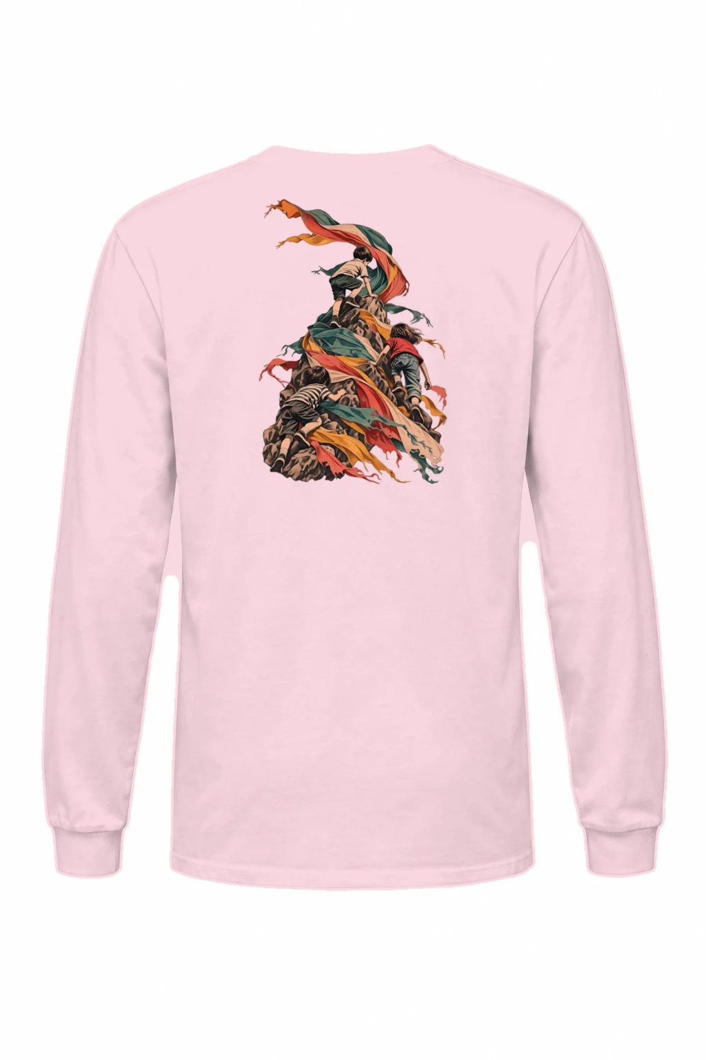 "Ribbon Peak Adventure" Unisex Longsleeve T-shirt | Gildan 2400
