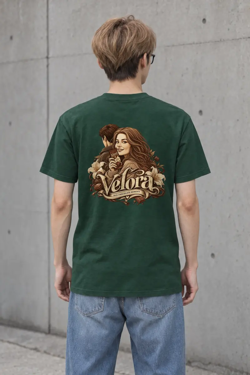 "Rich Chocolate Moments" Heavyweight Unisex Crewneck T-shirt