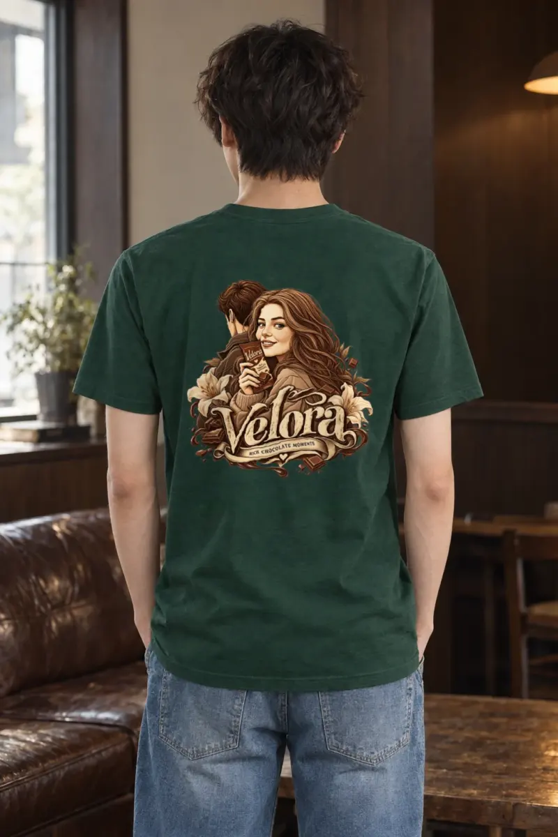 "Rich Chocolate Moments" Heavyweight Unisex Crewneck T-shirt