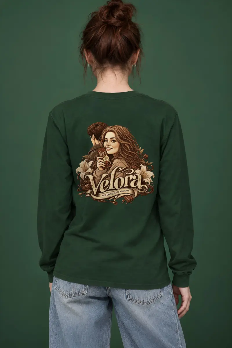 "Rich Chocolate Moments" Unisex Longsleeve T-shirt