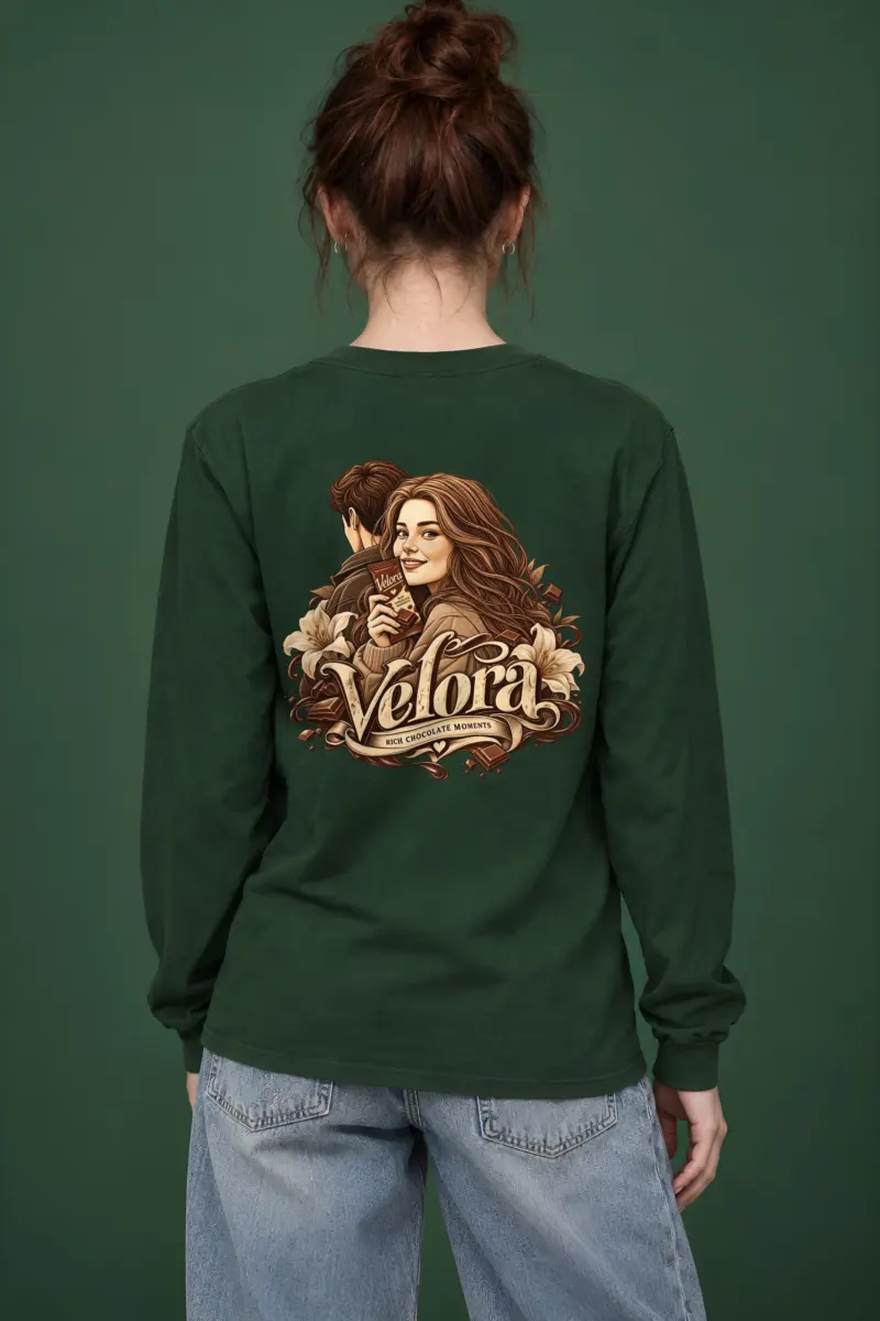 "Rich Chocolate Moments" Unisex Longsleeve T-shirt