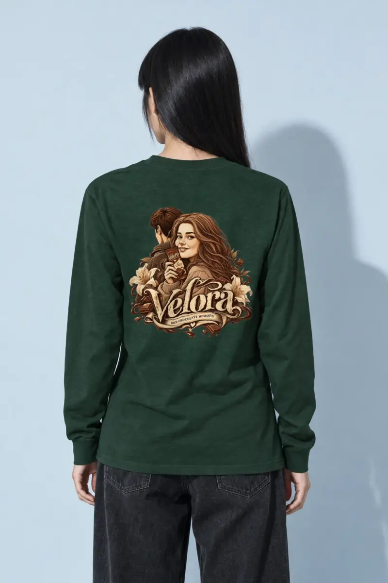 "Rich Chocolate Moments" Unisex Longsleeve T-shirt