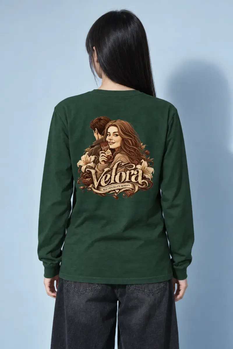 "Rich Chocolate Moments" Unisex Longsleeve T-shirt | Gildan 2400