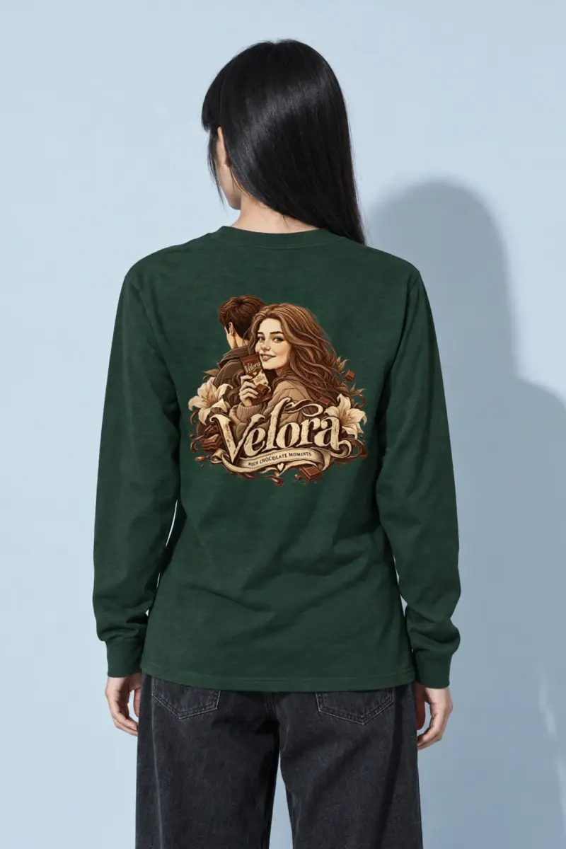 "Rich Chocolate Moments" Unisex Longsleeve T-shirt