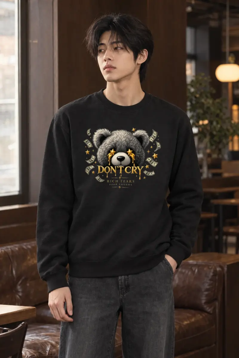 "Rich Tears" Heavy Blend Unisex Crewneck Sweatshirt