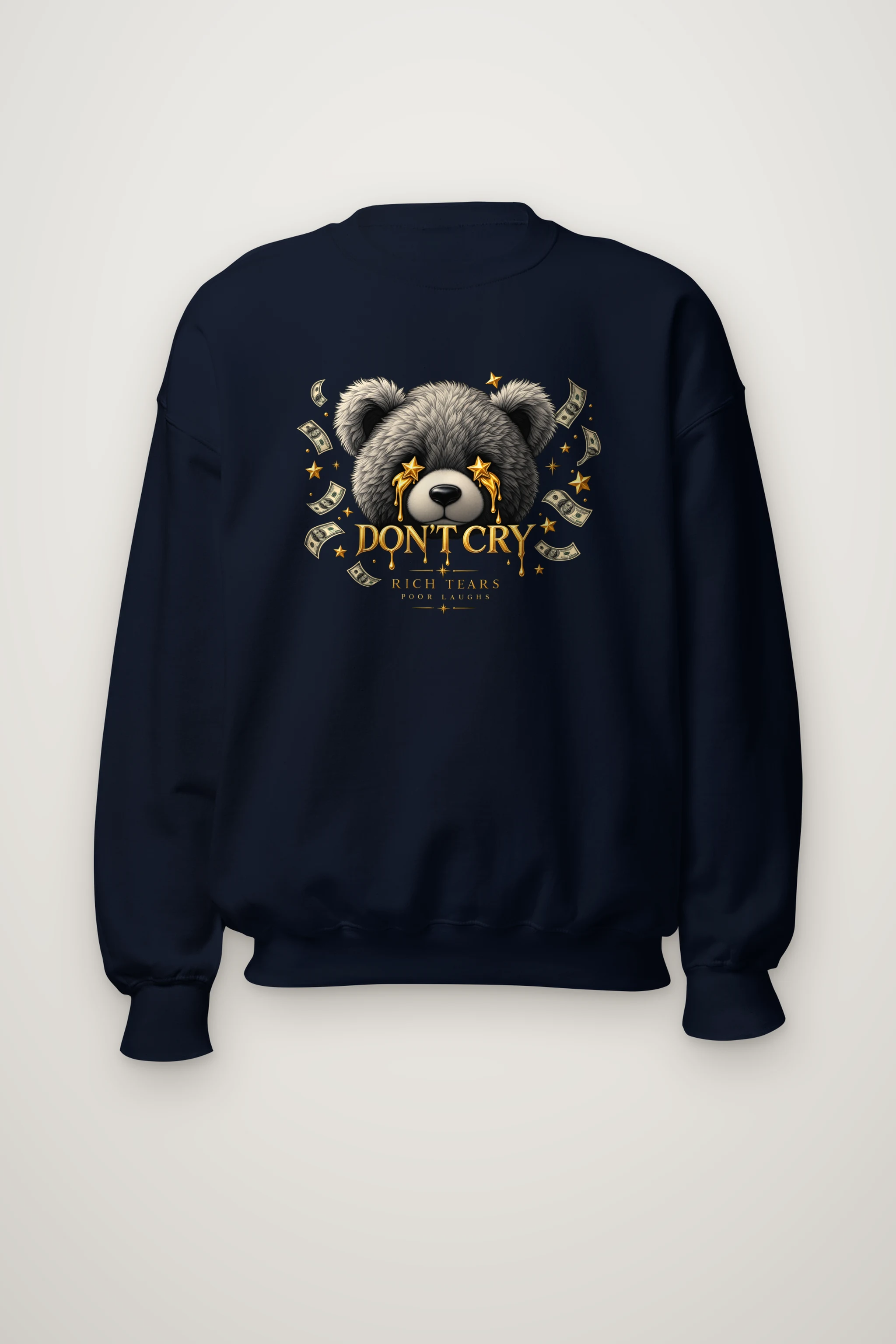 "Rich Tears" Heavy Blend Unisex Crewneck Sweatshirt
