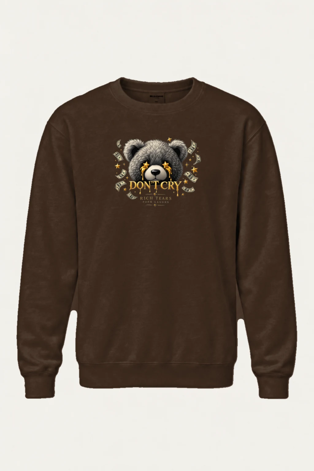 "Rich Tears" Heavy Blend Unisex Crewneck Sweatshirt | Gildan 18000