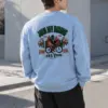 "Ride Farther Today" Heavy Blend Unisex Crewneck Sweatshirt | Gildan 18000