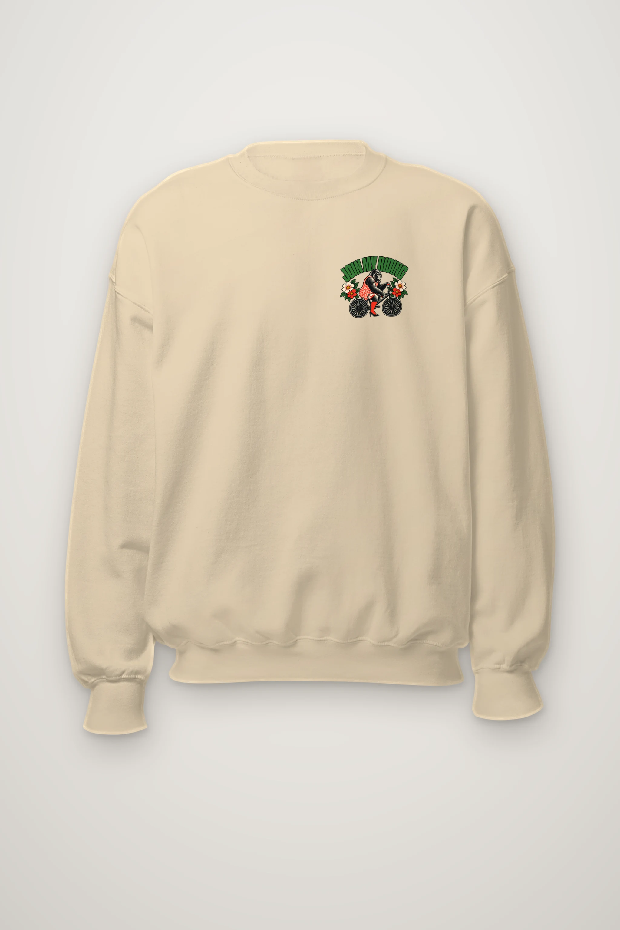 "Ride Farther Today" Heavy Blend Unisex Crewneck Sweatshirt