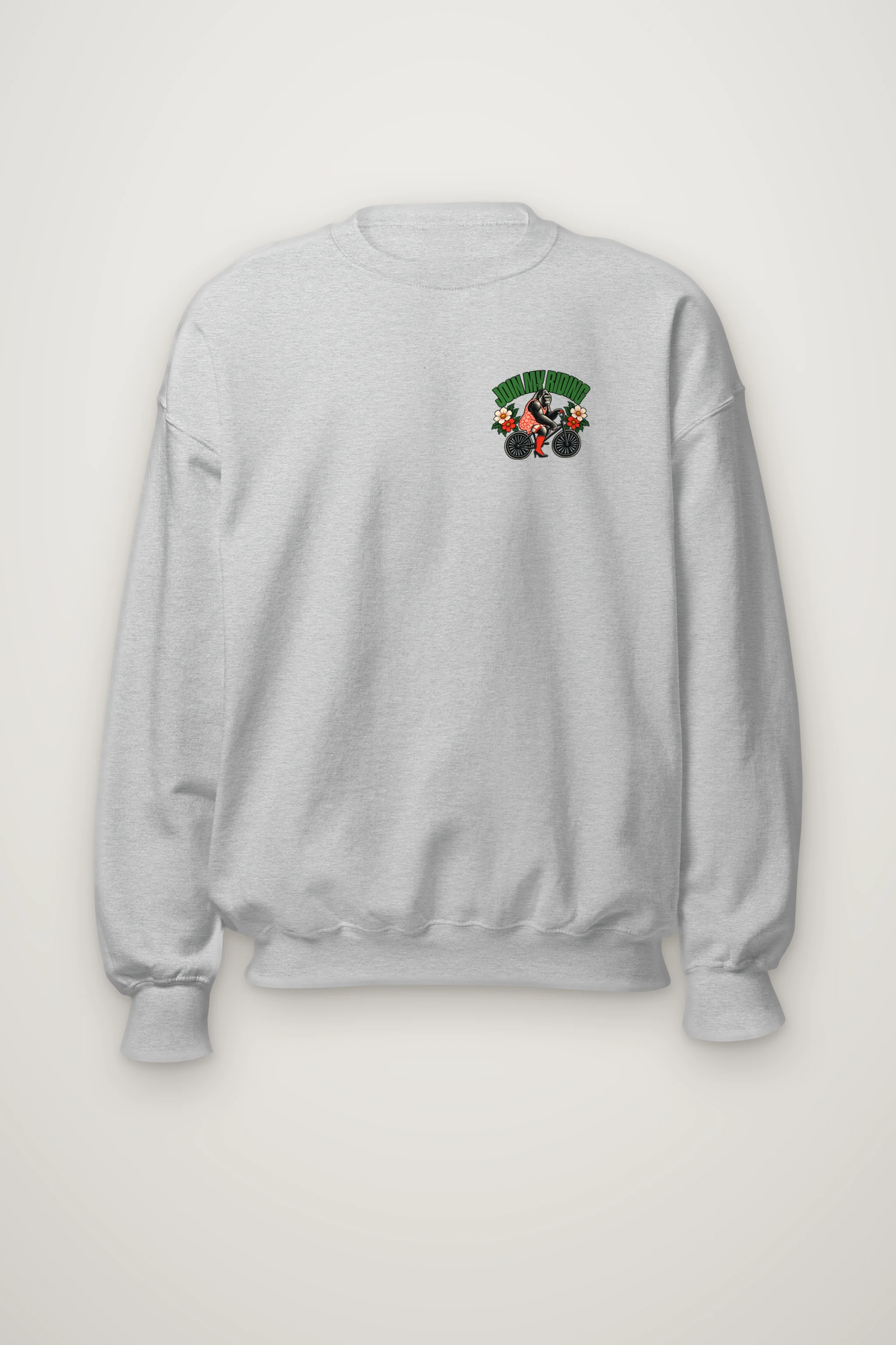"Ride Farther Today" Heavy Blend Unisex Crewneck Sweatshirt