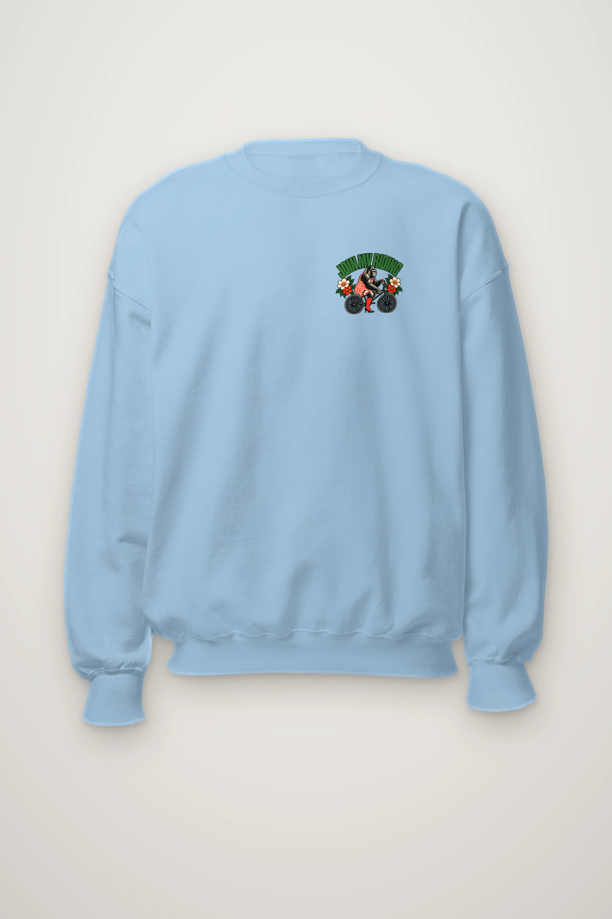 "Ride Farther Today" Heavy Blend Unisex Crewneck Sweatshirt