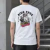 "Ride Free Cat" Heavyweight Unisex Crewneck T-shirt
