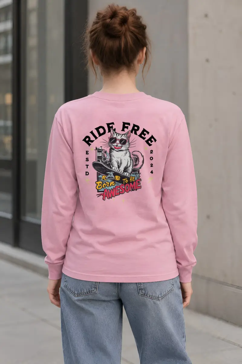 "Ride Free" Unisex Longsleeve T-shirt
