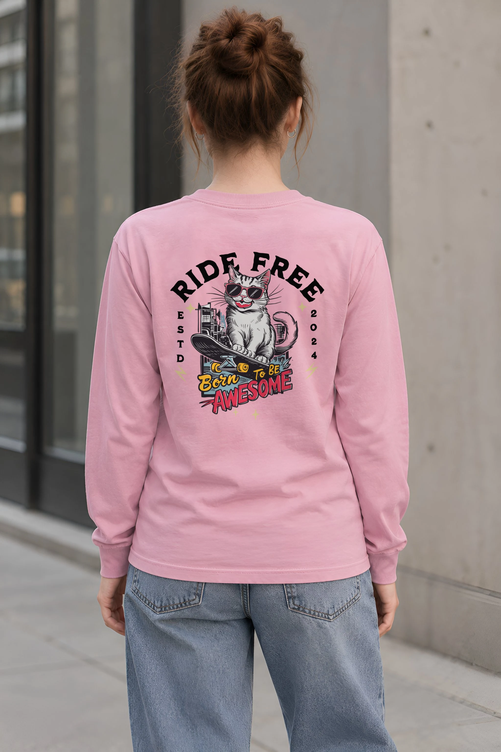 "Ride Free" Unisex Longsleeve T-shirt