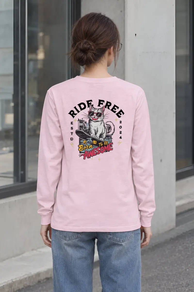 "Ride Free" Unisex Longsleeve T-shirt
