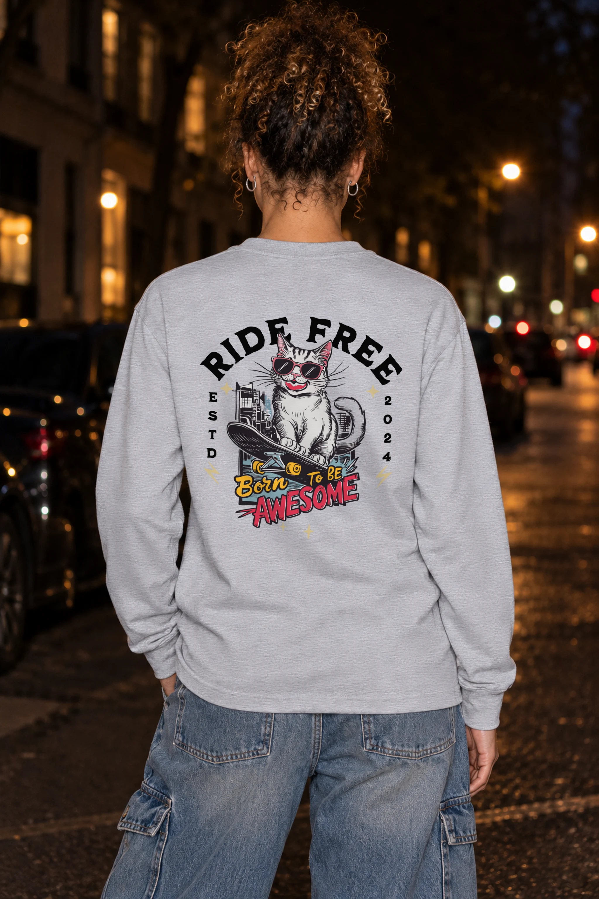 "Ride Free" Unisex Longsleeve T-shirt