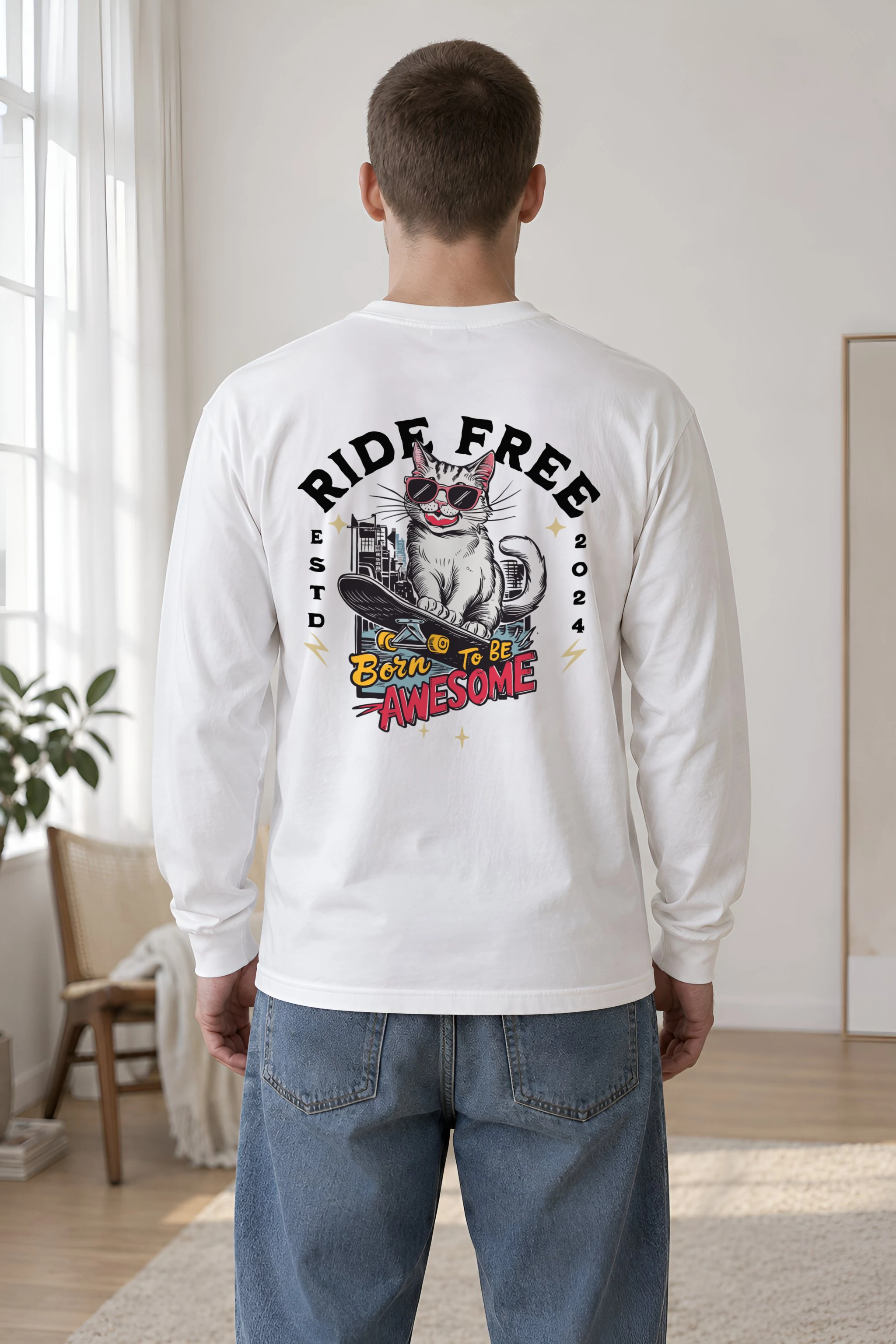 "Ride Free" Unisex Longsleeve T-shirt