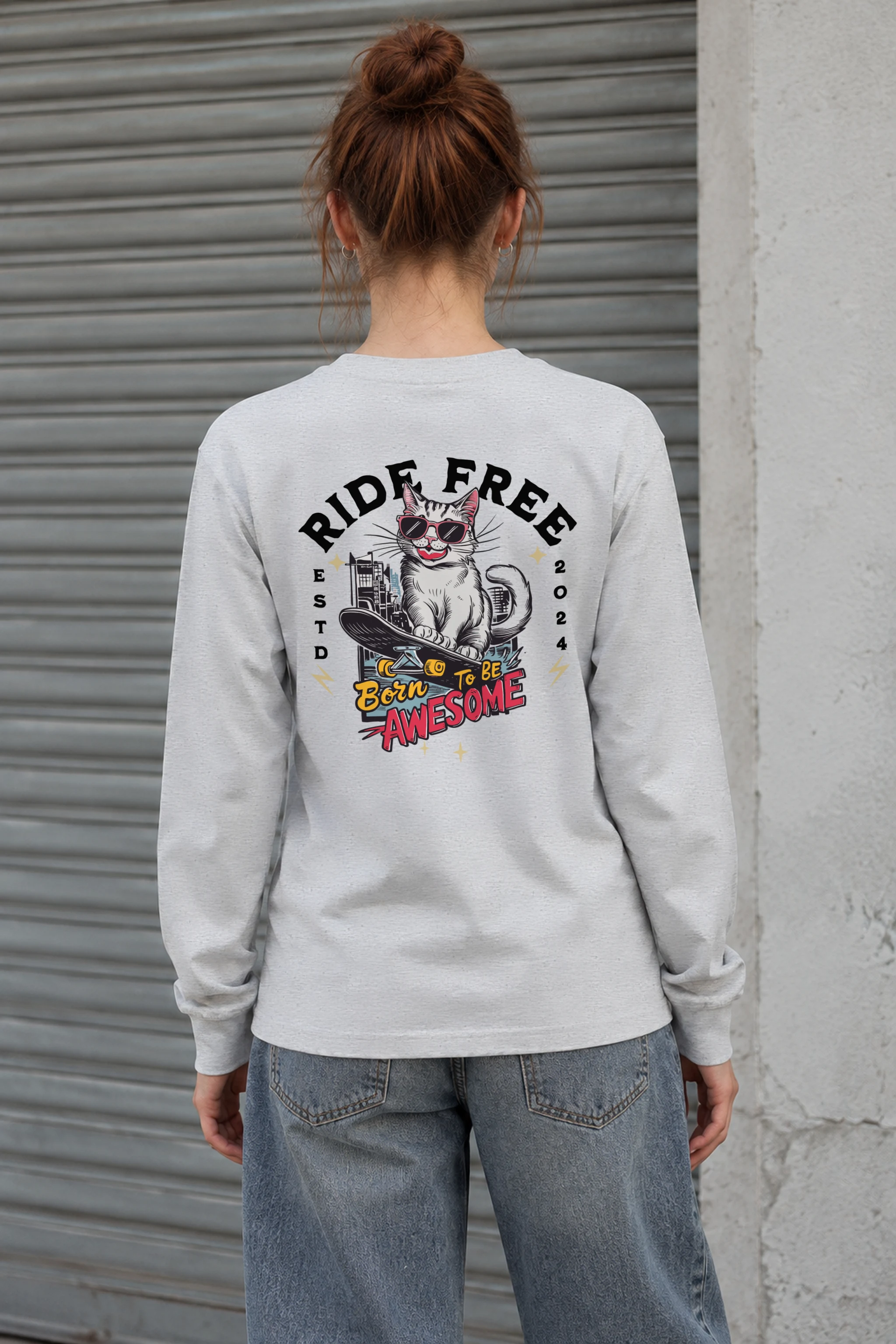 "Ride Free" Unisex Longsleeve T-shirt