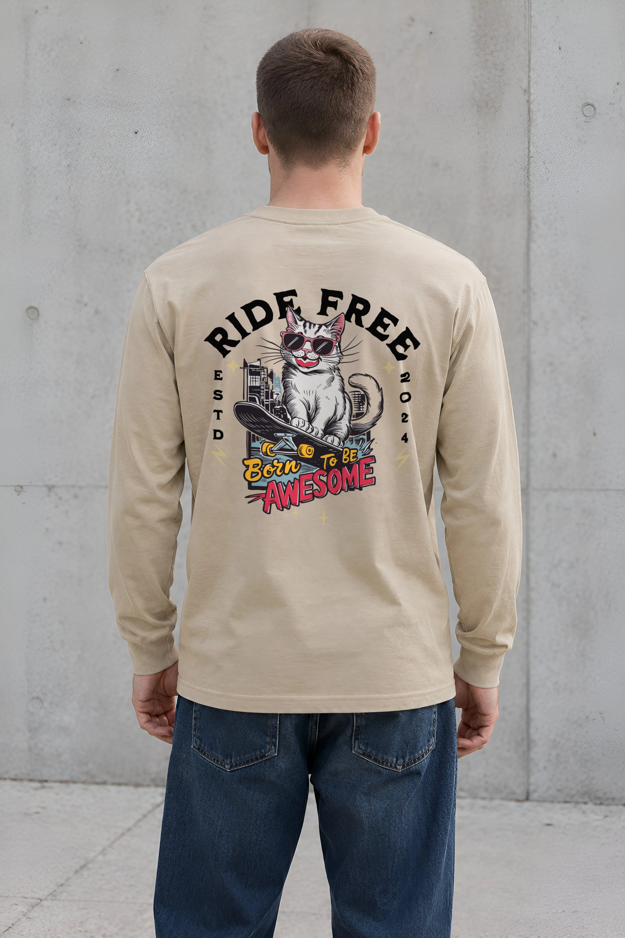 "Ride Free" Unisex Longsleeve T-shirt